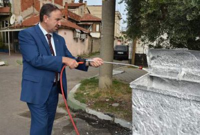 Mustafakemalpaşa’ya 400 çöp konteynırı