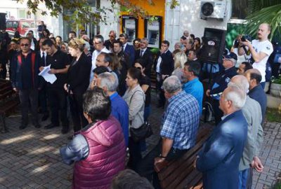 Ankara’daki saldırı Mudanya’da protesto edildi