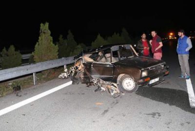 Bursa’da korkunç kaza: 1 ölü