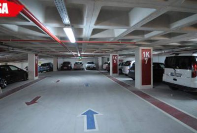 İlçenin en büyük otoparkı açıldı