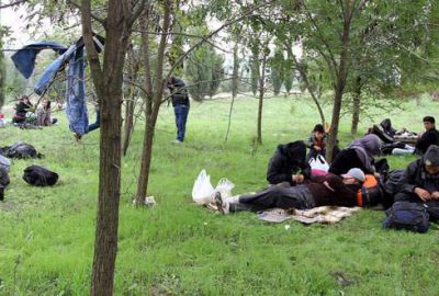 Yunanistan’a gitmek için yola çıkan mültecileri Bursa’da bıraktılar