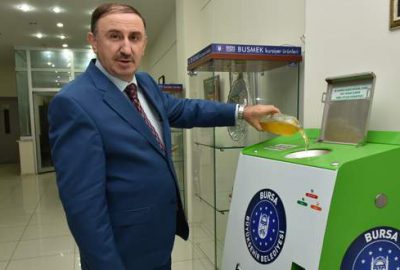 Atık Yağ Projesi’ne Büyükşehir desteği