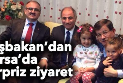 Başbakan’ın akşam sürprizi: Yıldırım’da ev ziyareti yaptı!