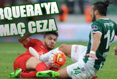 Jorquera’ya 2 maç ceza