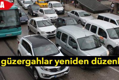 Bazı güzergahlarda trafik yeniden düzenlendi