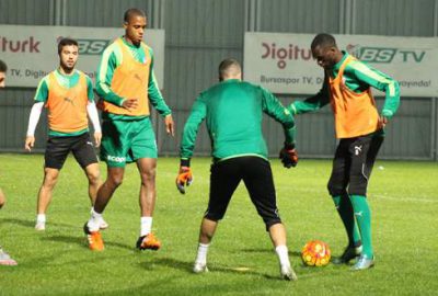 Bursaspor, Aksihar hazırlıklarını sürdürdü