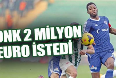 Donk 2 milyon Euro istedi