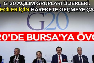 ‘Bursa’da başarı hikayeleri biliyoruz’