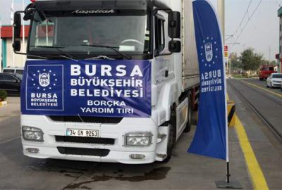 Bursa’dan Artvin’e yardım eli