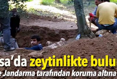 Zeytinlikte Roma dönemine ait 2 lahit bulundu