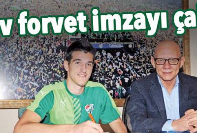 Dev forvet imzayı çaktı