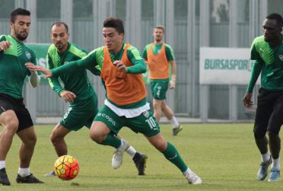 Bursaspor Faty dışında tam kadro