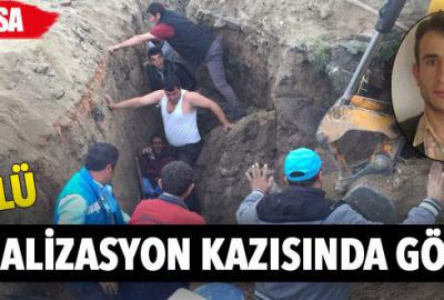 Kanalizasyon kazısında göçük: 2 ölü