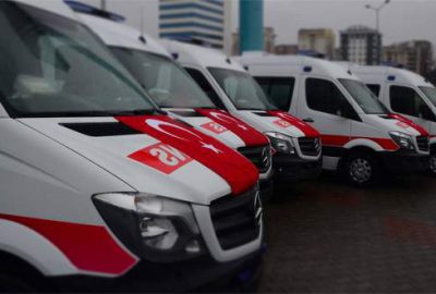 5 hastaneye tam teşekküllü ambulans