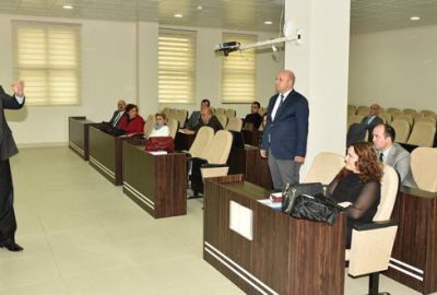 Eğitimcilere atık pil semineri