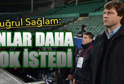 Sağlam’dan maç sonu açıklamalar