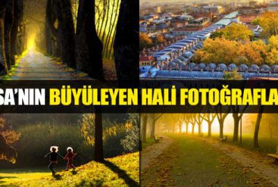 Bursa’da güz fotoğrafa böyle yansıdı