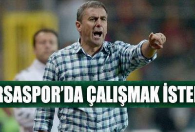 Hamza Hamzaoğlu’dan ‘Bursaspor’ açıklaması