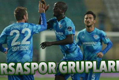 Bursaspor gruplarda!