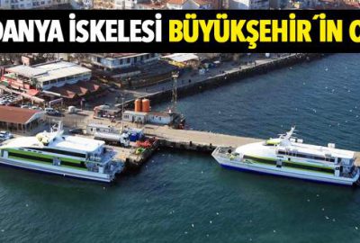 Mudanya İskelesi Büyükşehir´in