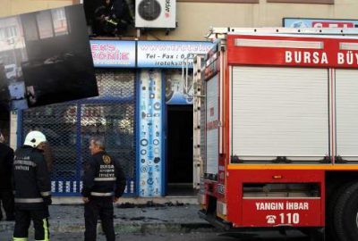 Bursa’da korkutan yangın