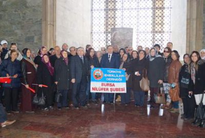 Emeklilerden Anıtkabir’e ziyaret