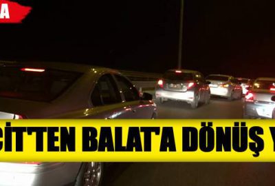 Geçit’ten Balat’a dönüş yok