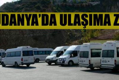 Mudanya’da ulaşıma zam