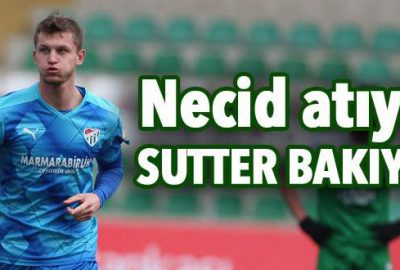 Necid atıyor Sutter bakıyor