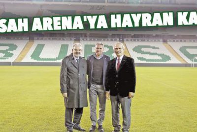 Timsah Arena’ya hayran kaldı!