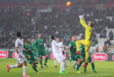 T.Konyaspor – Bursaspor maçından kareler