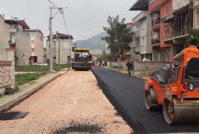 Gürsu’da üstyapı çalışmalarına devam