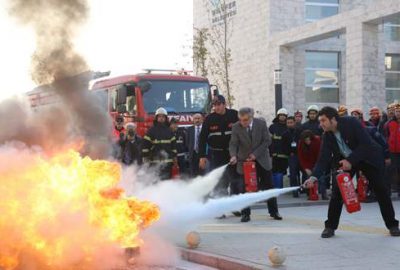 Nilüfer’de gerçeği aratmayan tatbikat