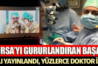 Türk doktordan büyük başarı