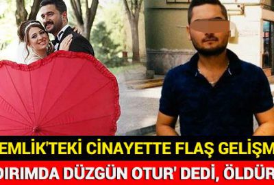 Gemlik’teki cinayette flaş gelişme!