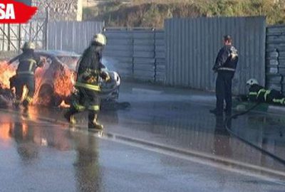 İtfaiye eri ölümden döndü