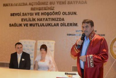 Osmangazi’de yabancı gelin ve damat rekoru