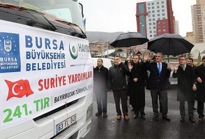 Bursa’nın Bayırbucak yardımları sürüyor