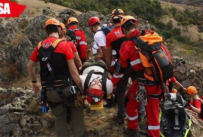 Gönüllü arama kurtarma ekibi yerinde durmadı