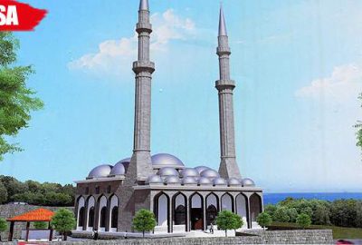 Çamlıtepe Camii temeli atıldı