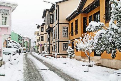 Bursa’dan muhteşem kar manzaraları