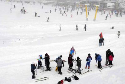 Uludağ’da kar kalınlığı 2 metreye ulaştı