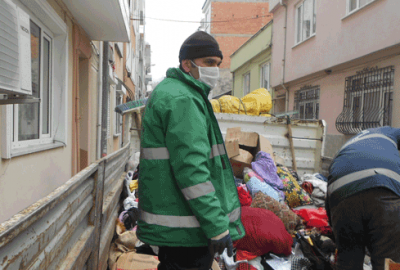 Yıldırım’da çöp ev operasyonu