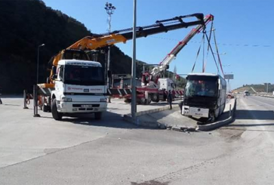 Bursa’da otobüste dehşet anları