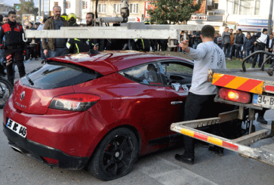 Bursa’da polis dur ihtarına uymayan araca ateş açtı!