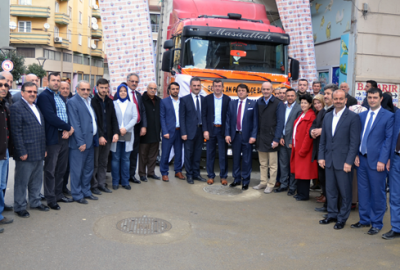 Bayırbucak’a Gemlik’ten yardım TIR’ı