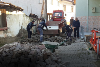 Gürsu’da üstyapı çalışması