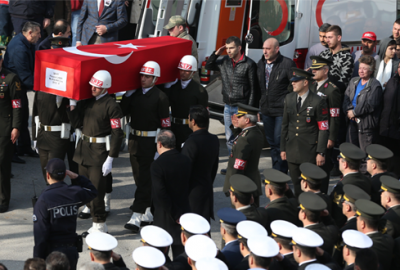 Bursa şehidini uğurladı