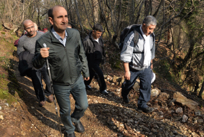 Başkan Edebali’den ‘doğa’ yürüyüşü