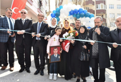 Şehidin adı Bursa’da yaşayacak